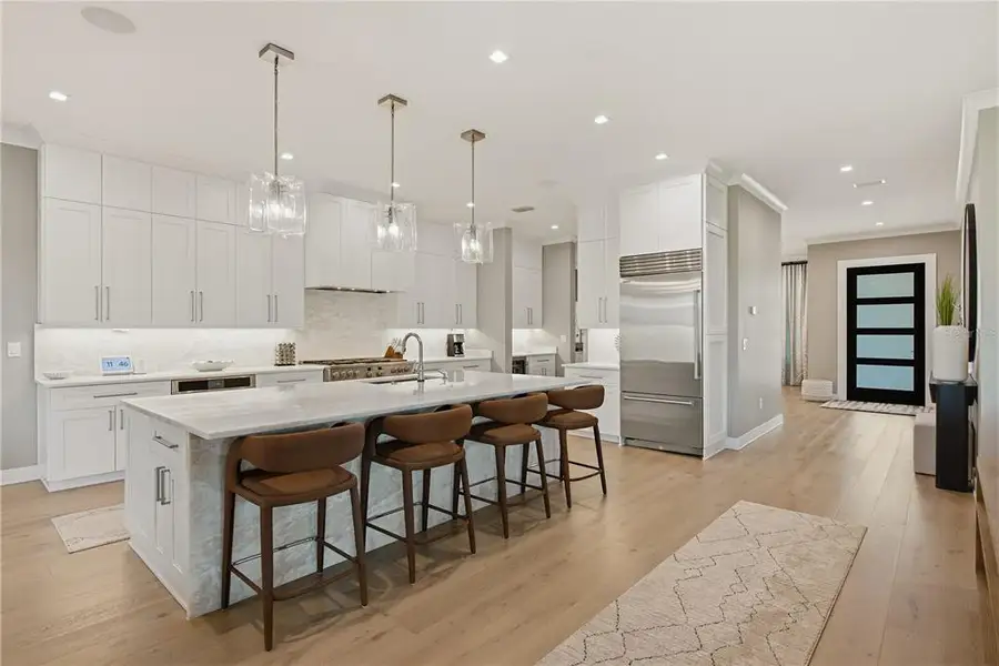 Furnished interior view inside a new home in , Belleair Beach (Image 12).