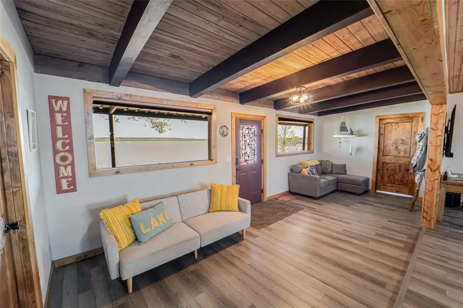 Lake views from your living room Lake views from your living room