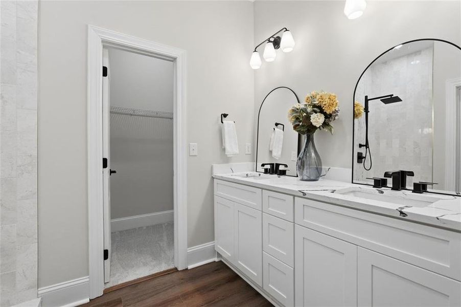 Furnished interior view inside a new home in , Covington (Image 10).
