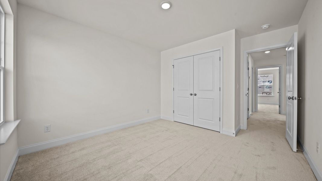 Furnished interior view inside a new home in Weavers Pointe, Zebulon (Image 18).