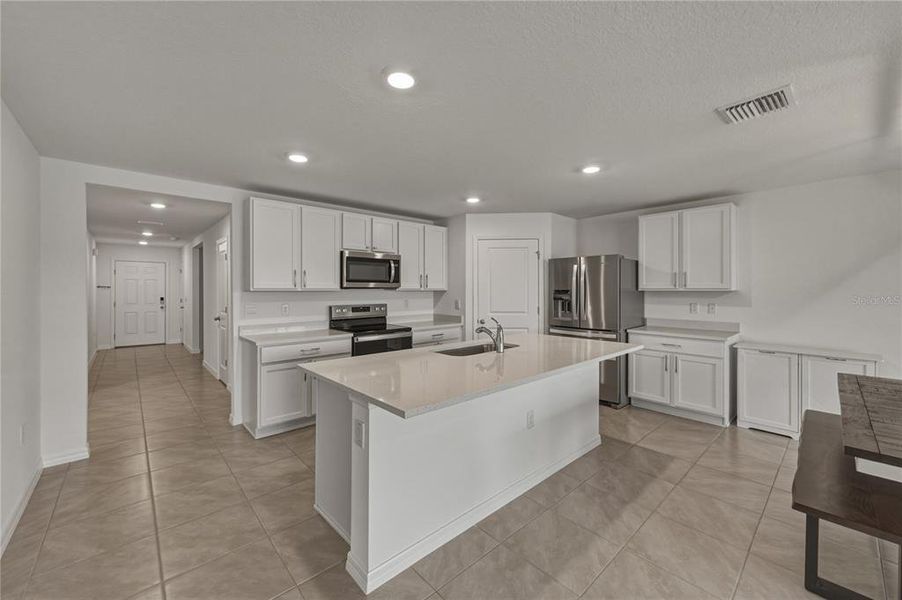 Furnished interior view inside a new home in Berry Bay, Wimauma (Image 10).