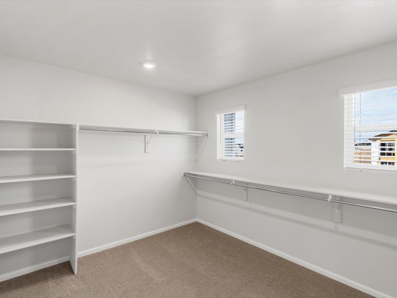Spacious, unfurnished interior of a new home in Poudre Heights: The Lakes Collection, Windsor (Image 13). Spacious, unfurnished interior of a new home in Poudre Heights: The Lakes Collection, Windsor (Image 13).