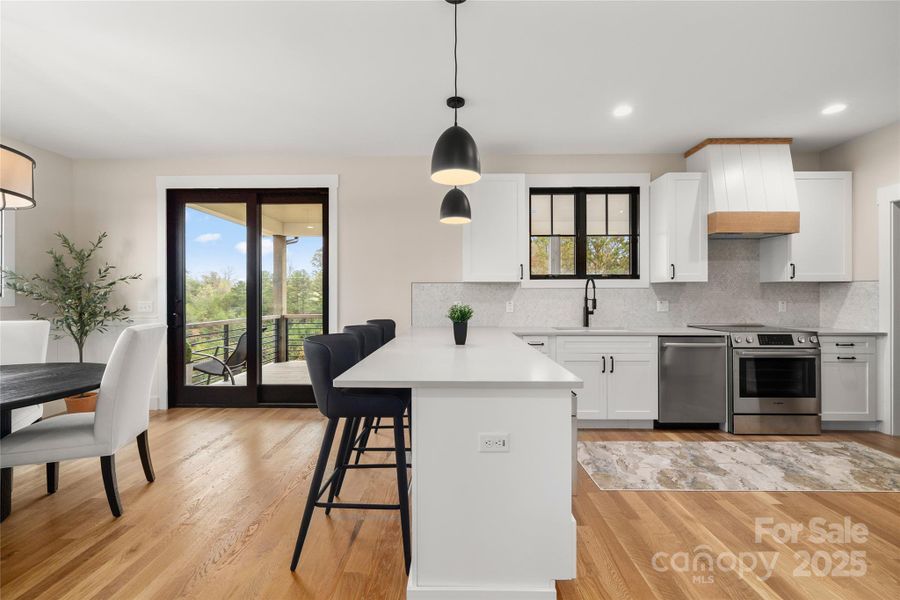 Bar with cabinet storage Bar with cabinet storage