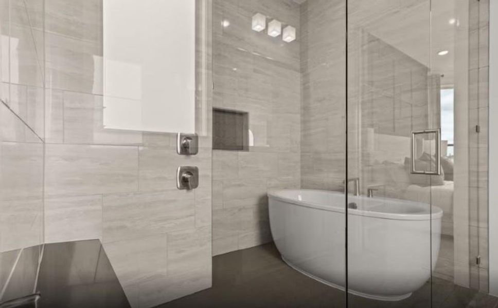 Furnished interior view inside a new home in , Katy (Image 10).