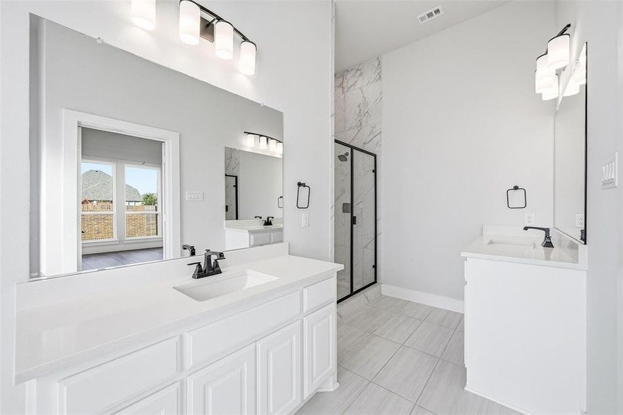 Furnished interior view inside a new home in , Little Elm (Image 9).
