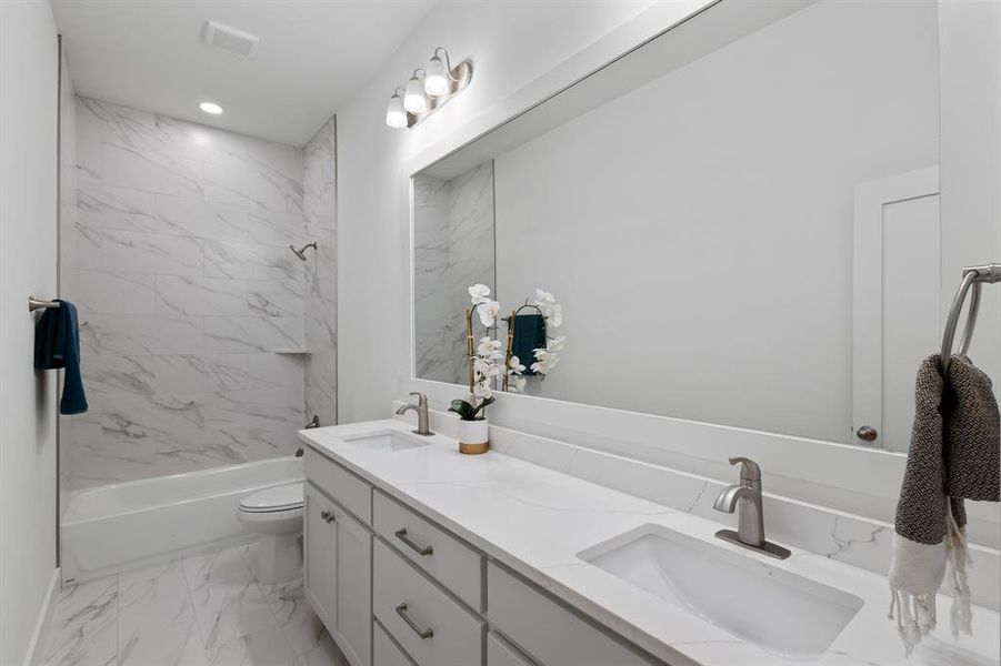 Furnished interior view inside a new home in , Bridgeport (Image 12). Furnished interior view inside a new home in , Bridgeport (Image 12).