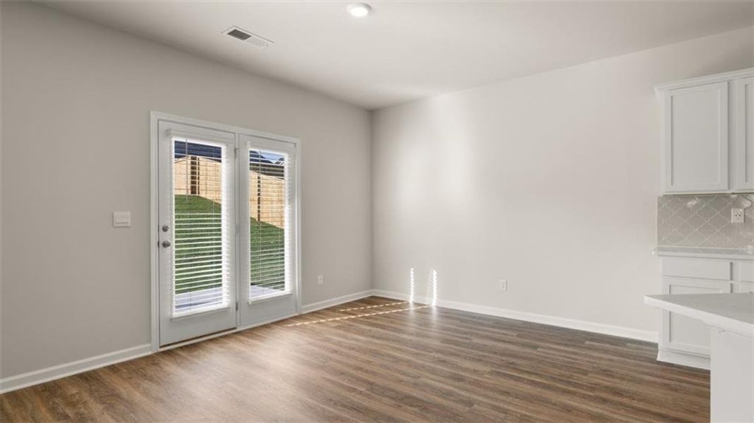 Spacious, unfurnished interior of a new home in Preserve at Dove Creek, Statham (Image 25).