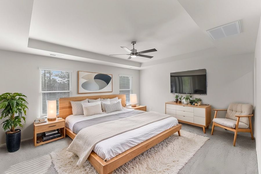 Furnished interior view inside a new home in Hitchcock Preserve, Aiken (Image 12).