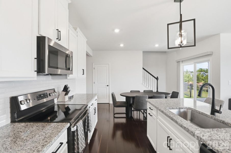 Furnished interior view inside a new home in , Charlotte (Image 9).
