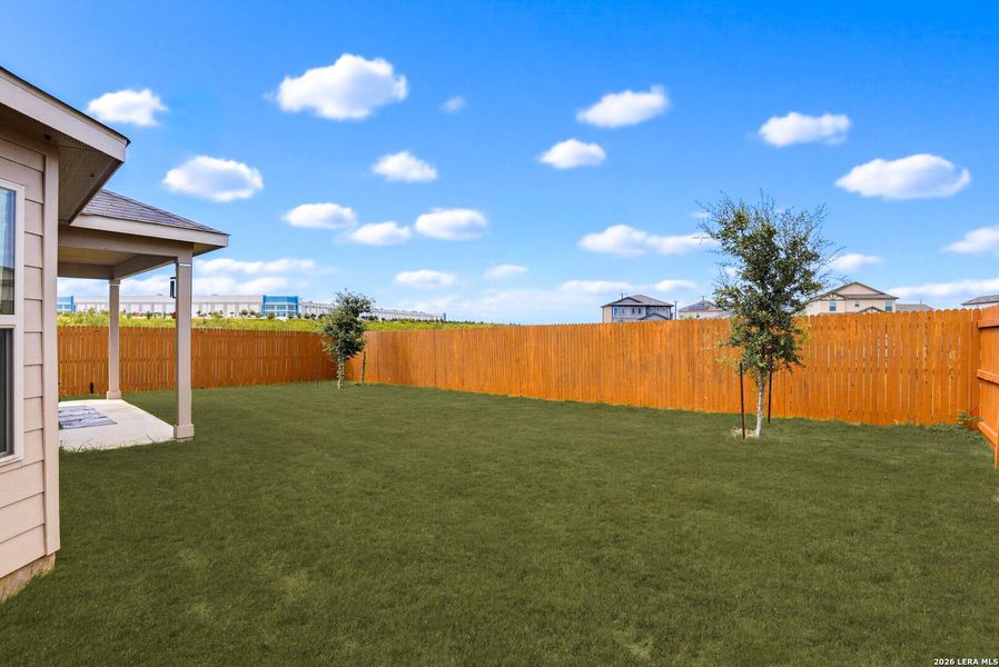 Exterior details and patio area of a home in , San Antonio (Image 22).