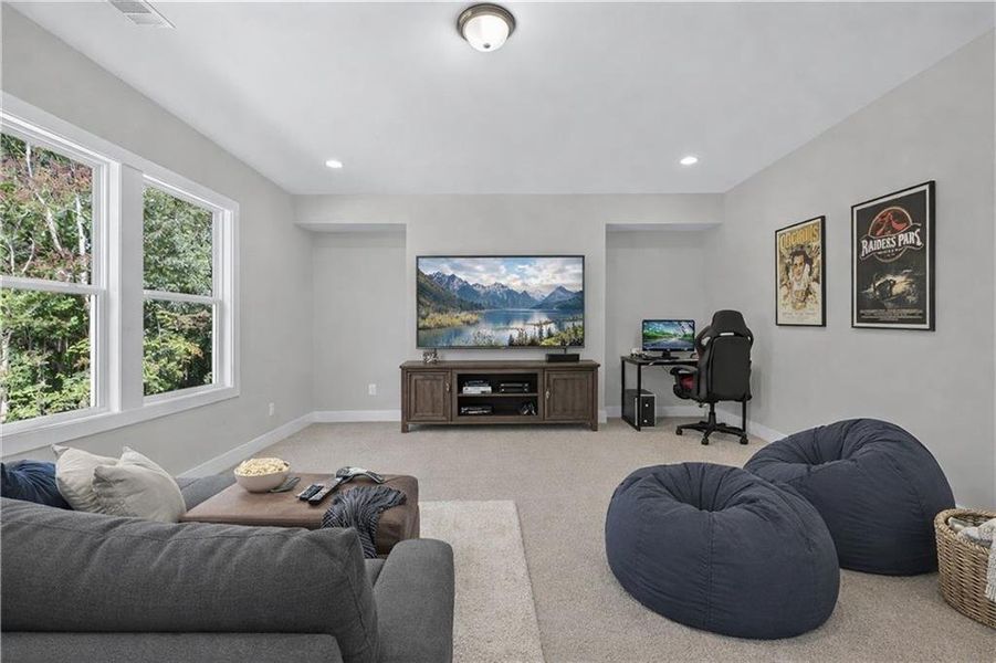 Furnished interior view inside a new home in , Cumming (Image 8).