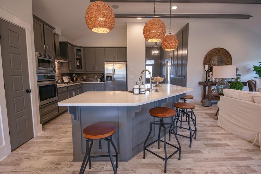 Representative furnished interior of a home built from the Helmsley by Bill Clark Homes in The Sanctuary at Sunset Beach, Sunset Beach (Image 15). Representative furnished interior of a home built from the Helmsley by Bill Clark Homes in The Sanctuary at Sunset Beach, Sunset Beach (Image 15).