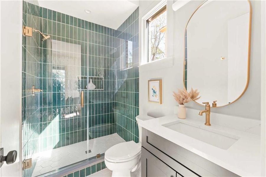 Furnished interior view inside a new home in , Decatur (Image 13).