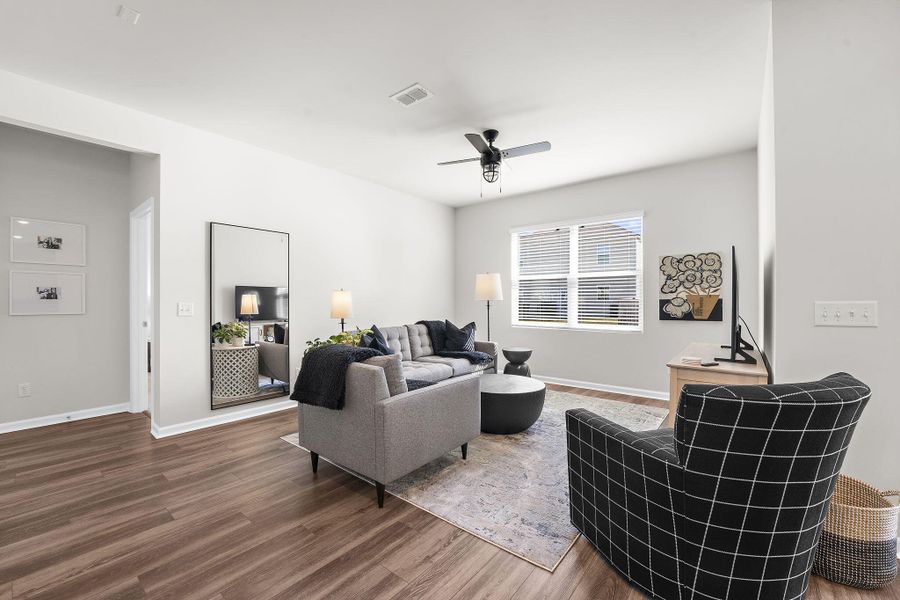 Furnished interior view inside a new home in Nexton, Summerville (Image 15). Furnished interior view inside a new home in Nexton, Summerville (Image 15).