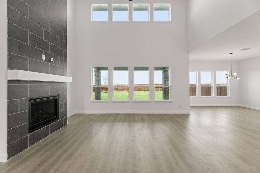 Spacious, unfurnished interior of a new home in Cambridge Crossing, Celina (Image 18). Spacious, unfurnished interior of a new home in Cambridge Crossing, Celina (Image 18).