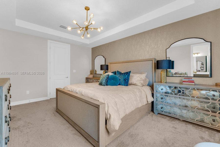 Furnished interior view inside a new home in , Plantation (Image 5).