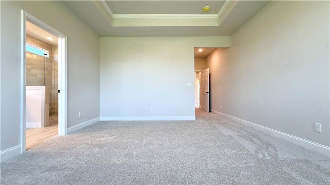 Spacious, unfurnished interior of a new home in Wehunt Meadows, Hoschton (Image 20).