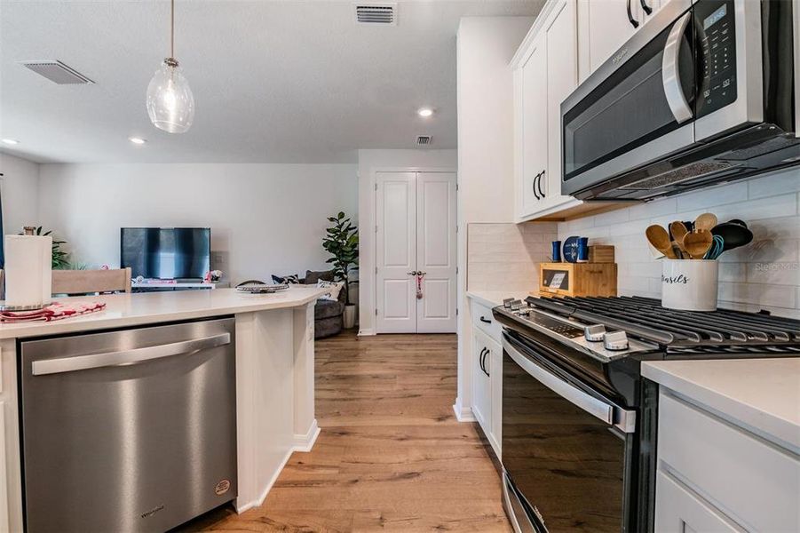 Furnished interior view inside a new home in , Land O' Lakes (Image 19).