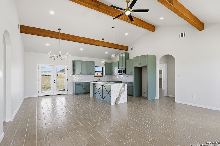 Furnished interior view inside a new home in , Atascosa (Image 5). Furnished interior view inside a new home in , Atascosa (Image 5).