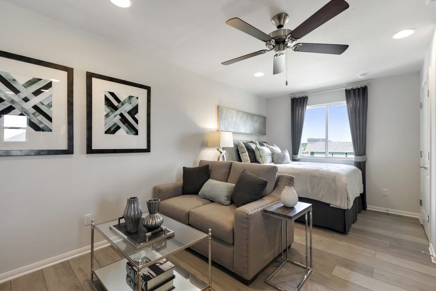 Furnished interior view inside a new home in Trace, San Marcos (Image 8). Furnished interior view inside a new home in Trace, San Marcos (Image 8).