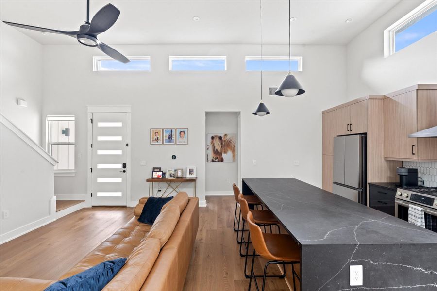 Furnished interior view inside a new home in , Austin (Image 10).