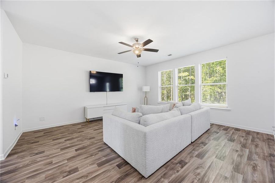 Furnished interior view inside a new home in , Griffin (Image 9).