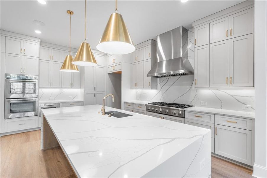 Furnished interior view inside a new home in Waterside Single Family, Peachtree Corners (Image 19).