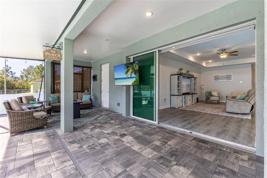 Exterior details and patio area of a home in , Lehigh Acres (Image 38).