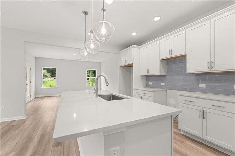 Furnished interior view inside a new home in Cedar Farms, Winder (Image 10).