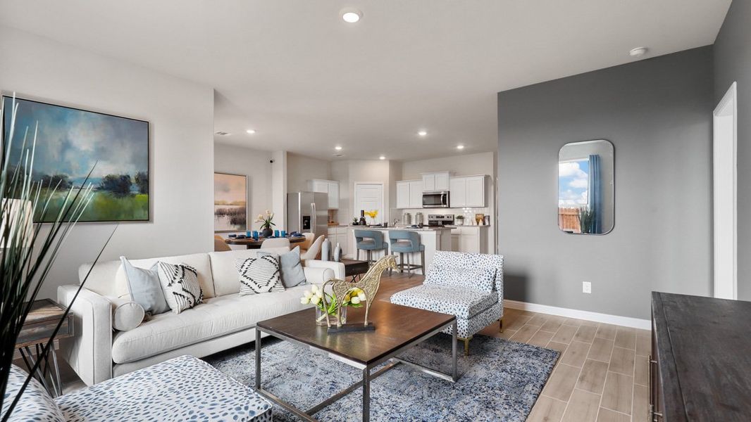Furnished interior view inside a new home in Vista Park, Decatur (Image 16).