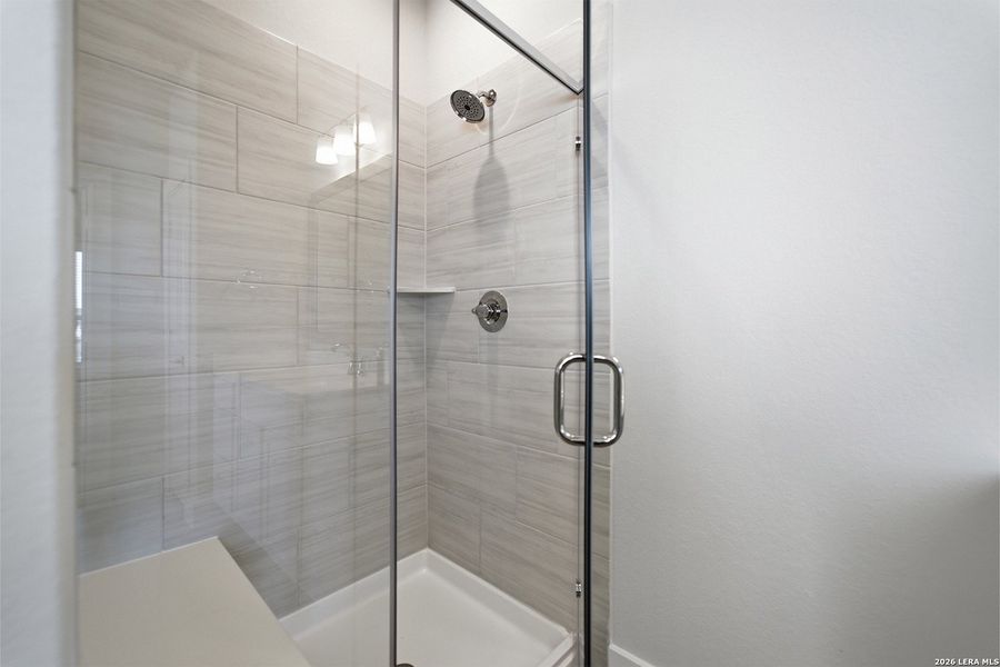 Close-up of interior finishes inside a home in The Woodlands at Medina Hills, Mico (Image 17).