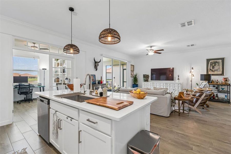 Furnished interior view inside a new home in , Wimauma (Image 15).