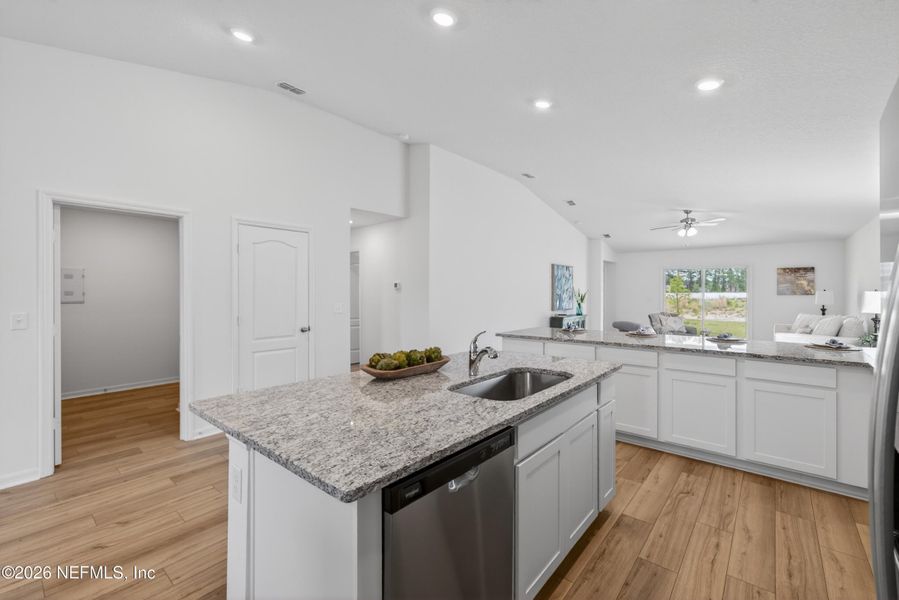 Furnished interior view inside a new home in , Jacksonville (Image 14).