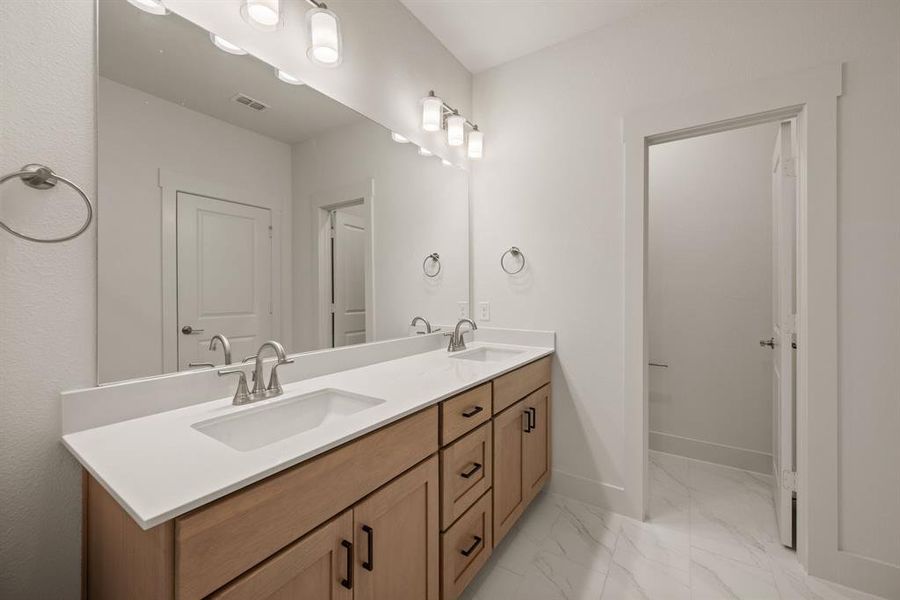 Furnished interior view inside a new home in Karis, Crowley (Image 4).