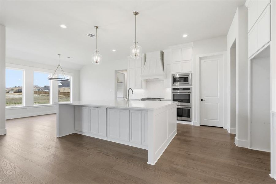 Furnished interior view inside a new home in Aledo Heights - Aledo ISD, Aledo (Image 6).