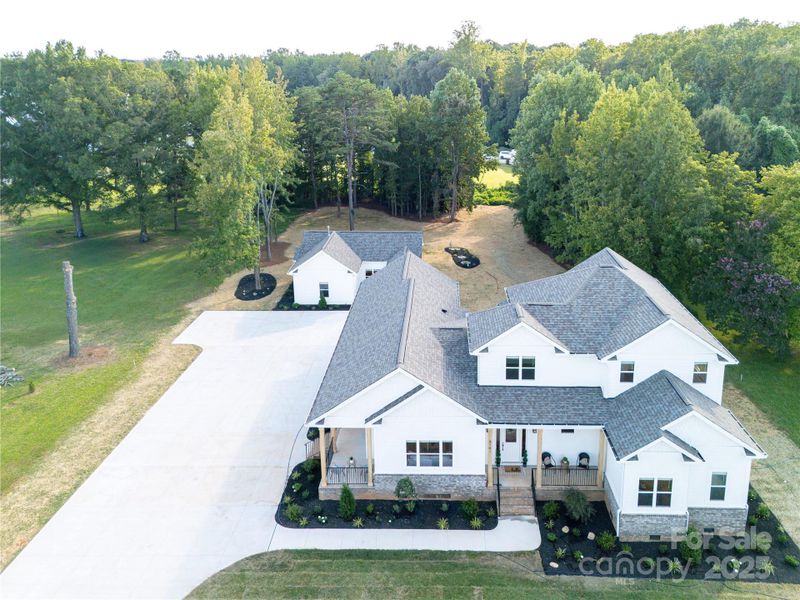 Homes have been beautifully landscaped with an irrigation tap installed