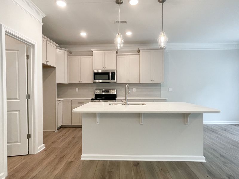 Furnished interior view inside a new home in Fairview Village Townhomes, Simpsonville (Image 6).