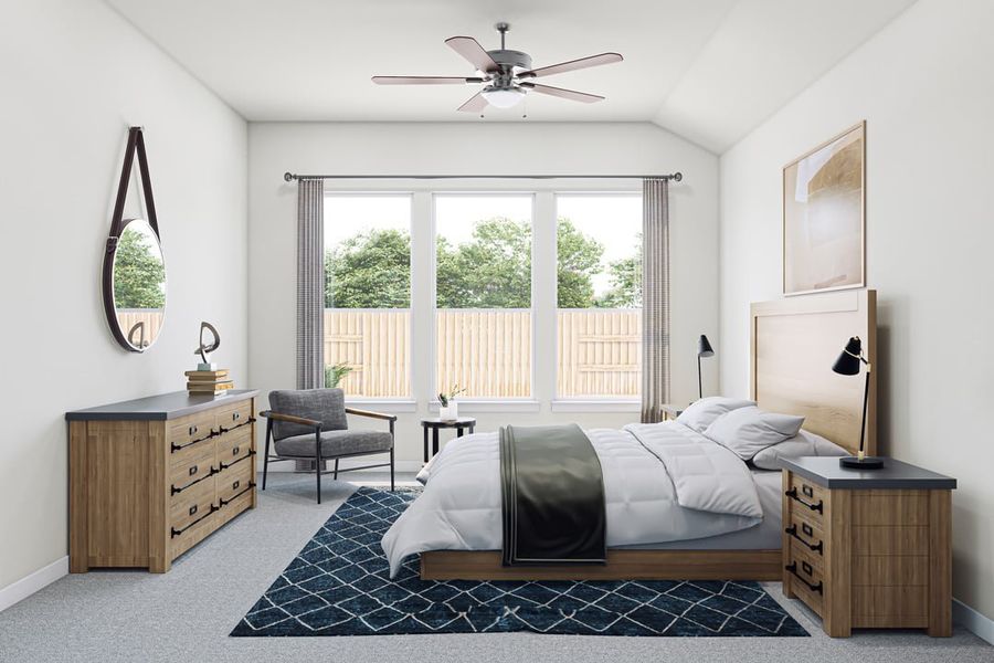 Representative furnished interior of a home built from the Fairfield by Tri Pointe Homes in Park Collection at Heritage, Dripping Springs (Image 12). Representative furnished interior of a home built from the Fairfield by Tri Pointe Homes in Park Collection at Heritage, Dripping Springs (Image 12).