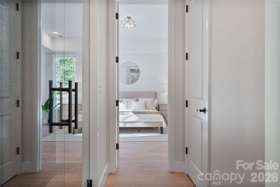 Furnished interior view inside a new home in , Clover (Image 13).