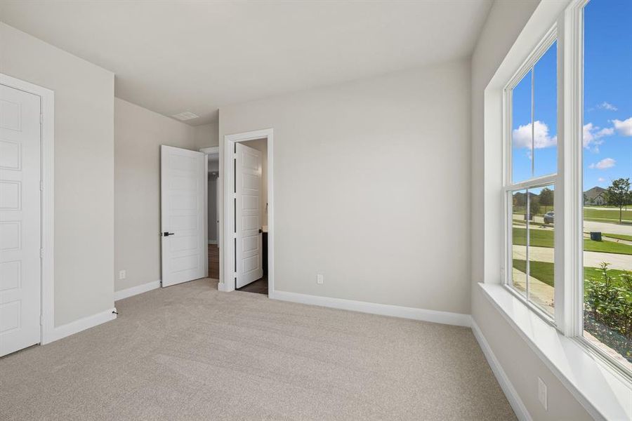 Spacious, unfurnished interior of a new home in Pecan Square - Estates, Northlake (Image 18). Spacious, unfurnished interior of a new home in Pecan Square - Estates, Northlake (Image 18).