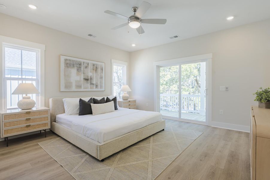 Furnished interior view inside a new home in Mount Pleasant Homes, Mount Pleasant (Image 12).