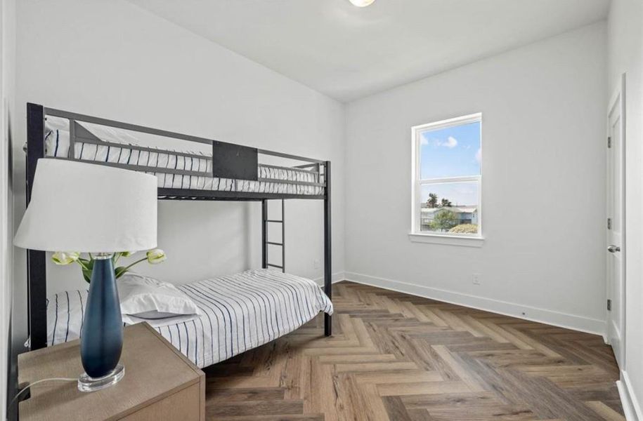 Furnished interior view inside a new home in , Galveston (Image 13).