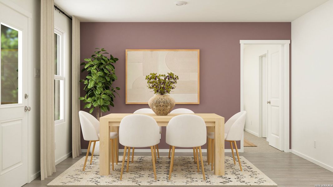 Furnished interior view inside a new home in Tobey Ridge, Jourdanton (Image 14).