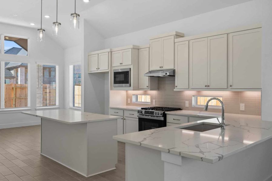 Furnished interior view inside a new home in Attwater, Waller (Image 5).