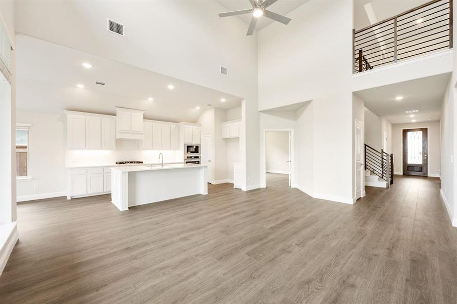 Furnished interior view inside a new home in Creekview Meadows, Pilot Point (Image 21). Furnished interior view inside a new home in Creekview Meadows, Pilot Point (Image 21).