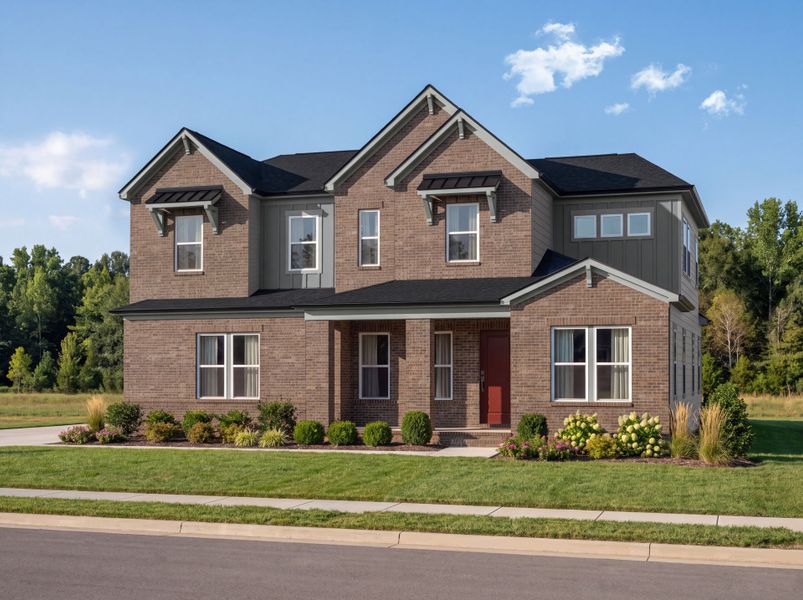 Representative exterior photo of a completed home built from the Newlyn by John Wieland in Iverly, Canton, GA (Image 25). Representative exterior photo of a completed home built from the Newlyn by John Wieland in Iverly, Canton, GA (Image 25).