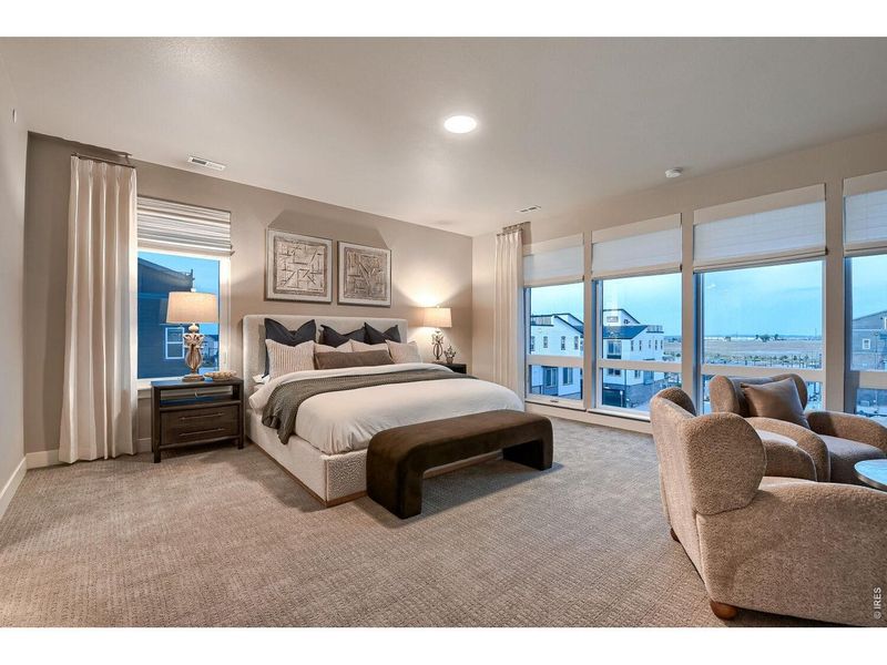 Furnished interior view inside a new home in Baseline, Broomfield (Image 28).
