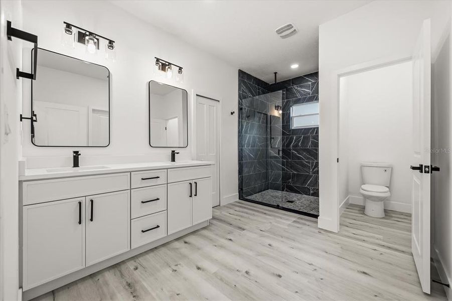 Furnished interior view inside a new home in , Palm Bay (Image 13). Furnished interior view inside a new home in , Palm Bay (Image 13).