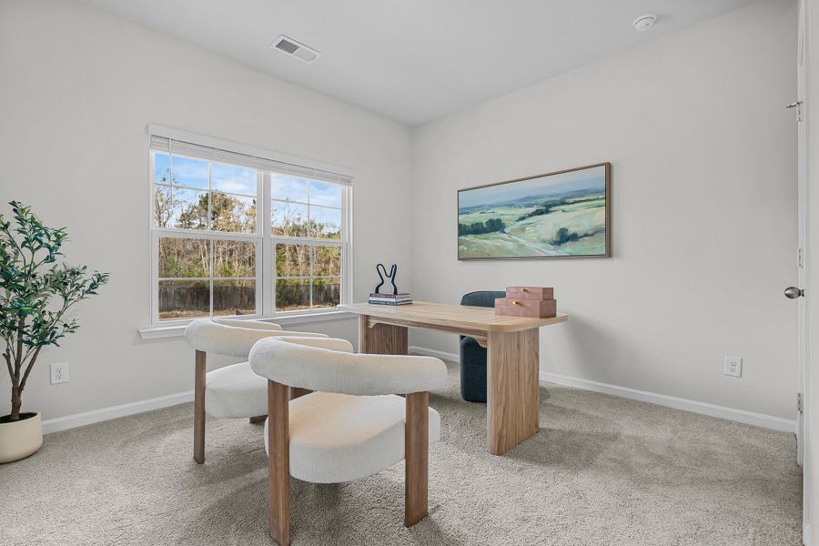 Furnished interior view inside a new home in , Yemassee (Image 14). Furnished interior view inside a new home in , Yemassee (Image 14).