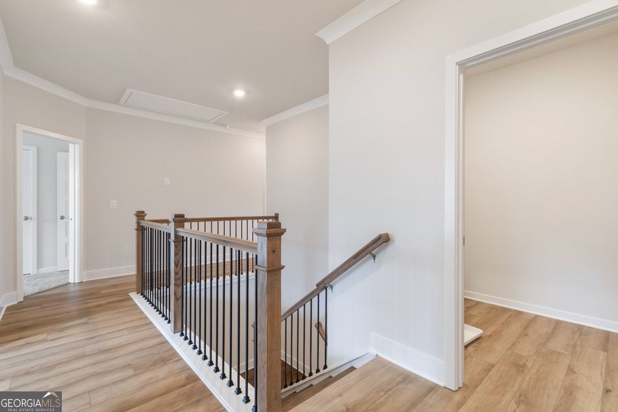 Spacious, unfurnished interior of a new home in Rosewood Lake Estates, Hoschton (Image 51).